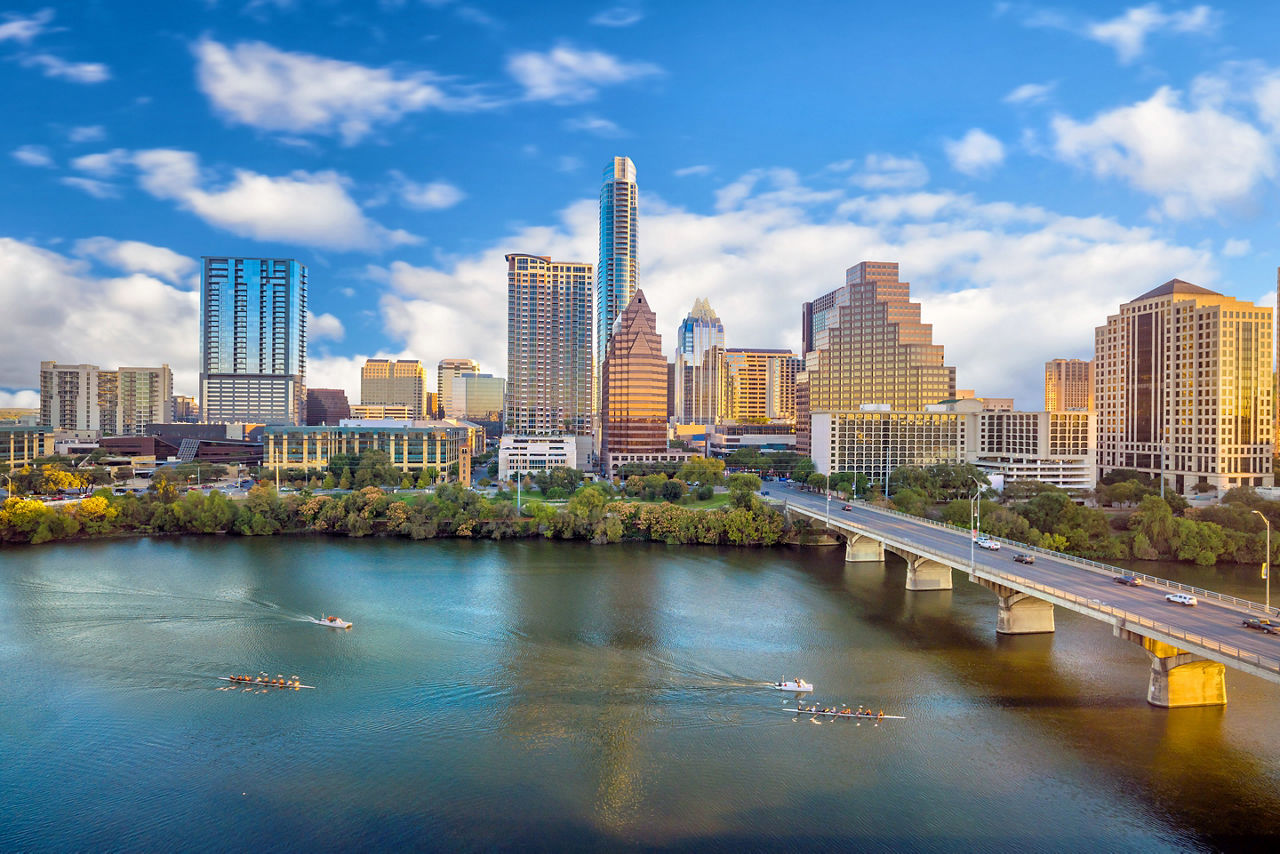 Downtown Skyline Austin Texas