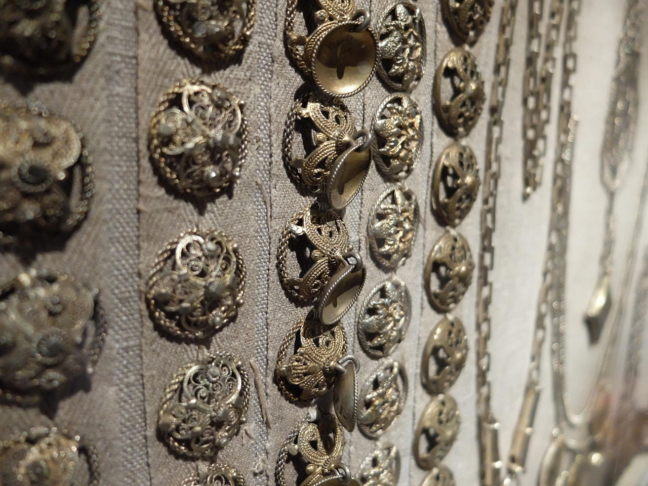 Traditional Silver Jewelry, Honningsvag, Norway