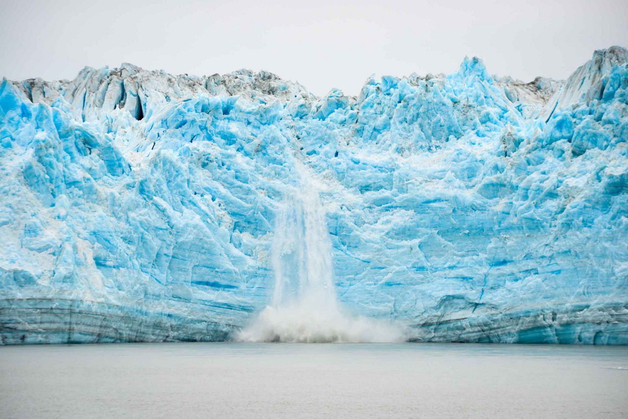 Iceberg Snow Glacier, Hubbard Glacier, Alaska