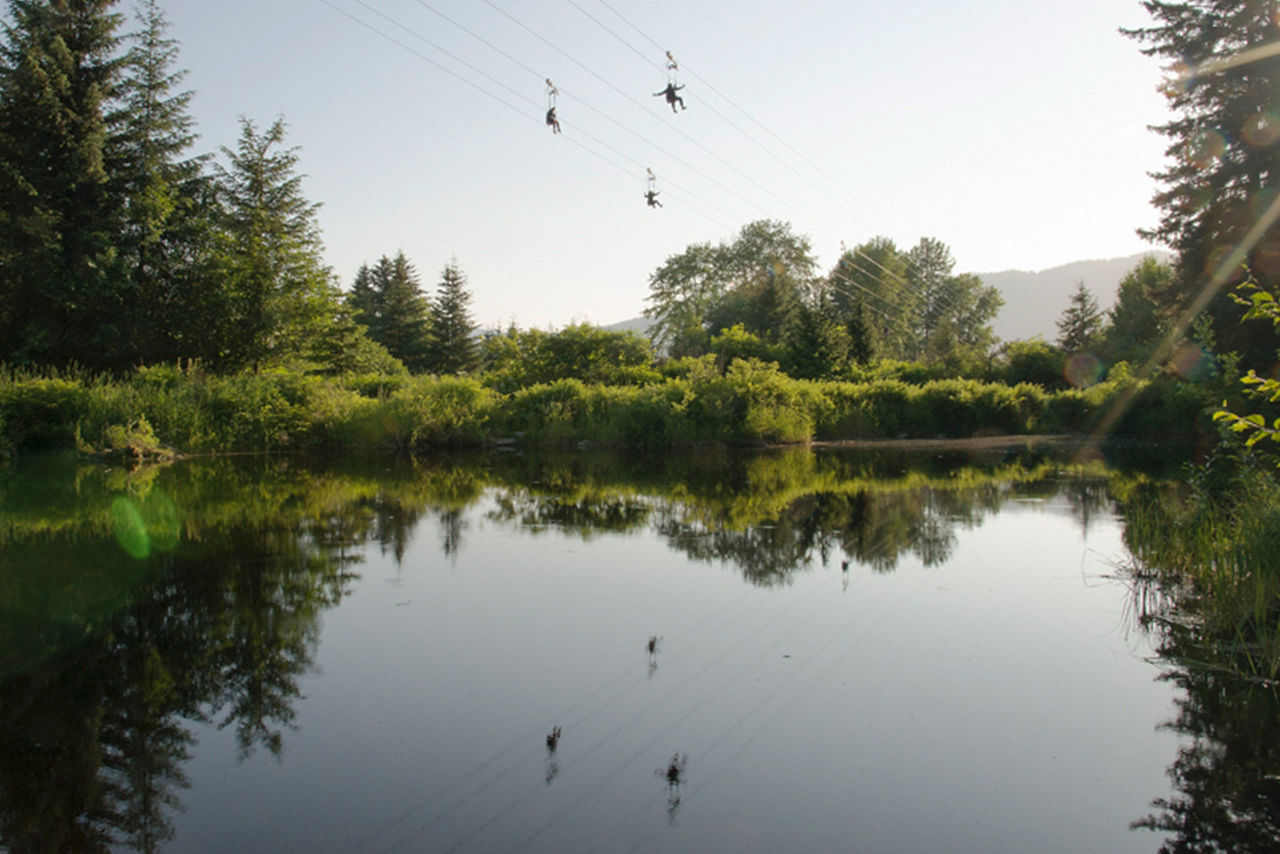 Longest Zip Line, Icy Strait Point, Alaska 