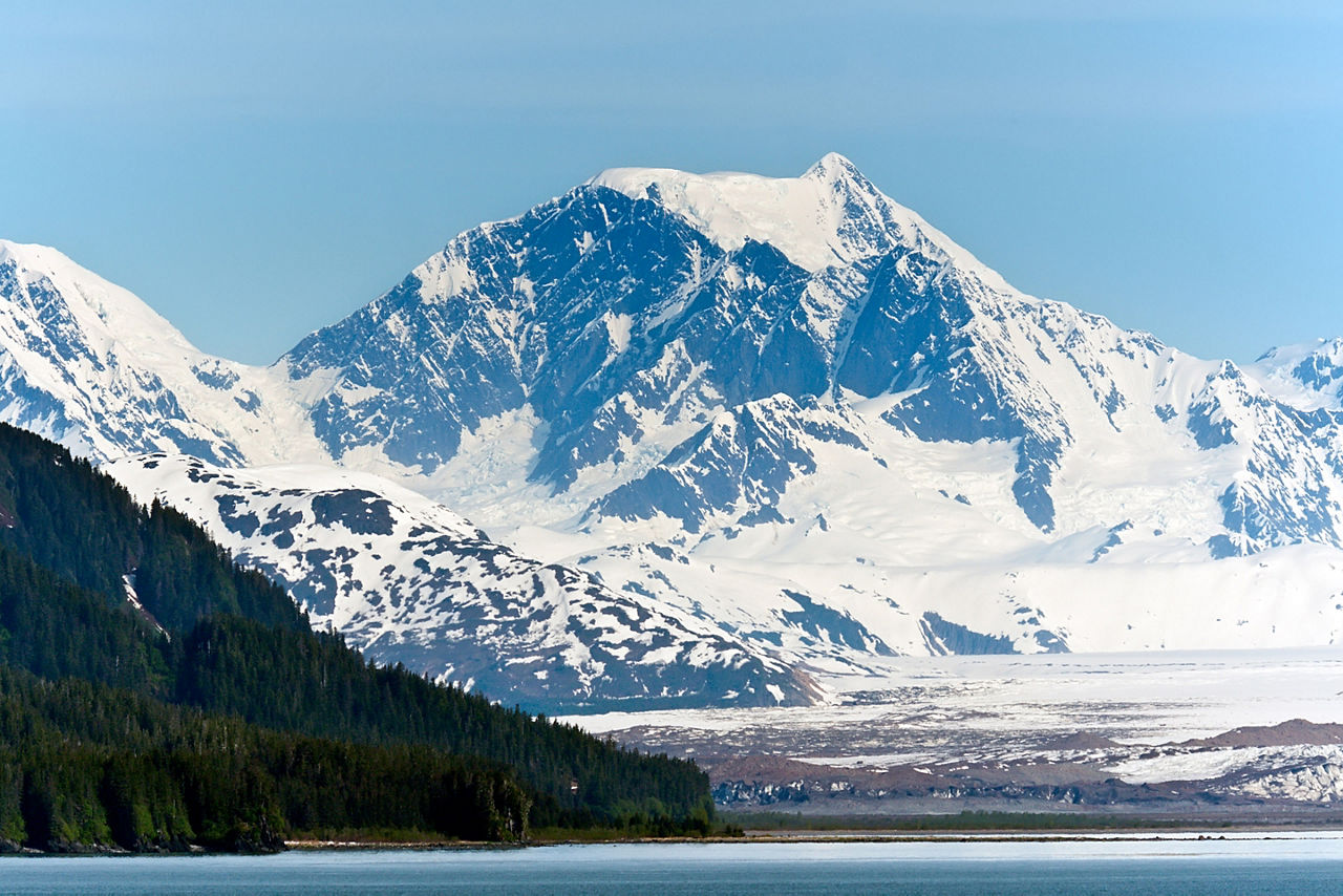 Glacier Mountain, Inside Passage, Alaska