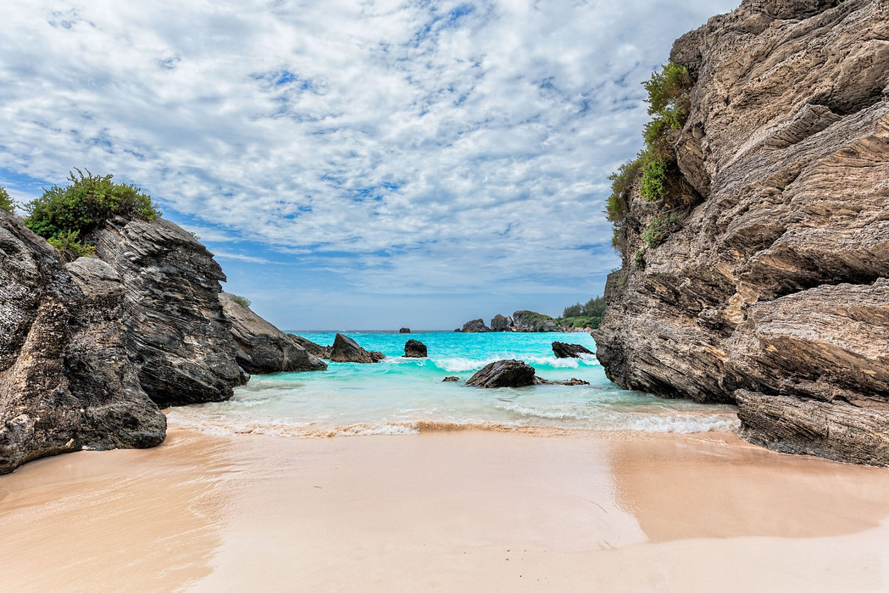 Bermuda's most famous beach