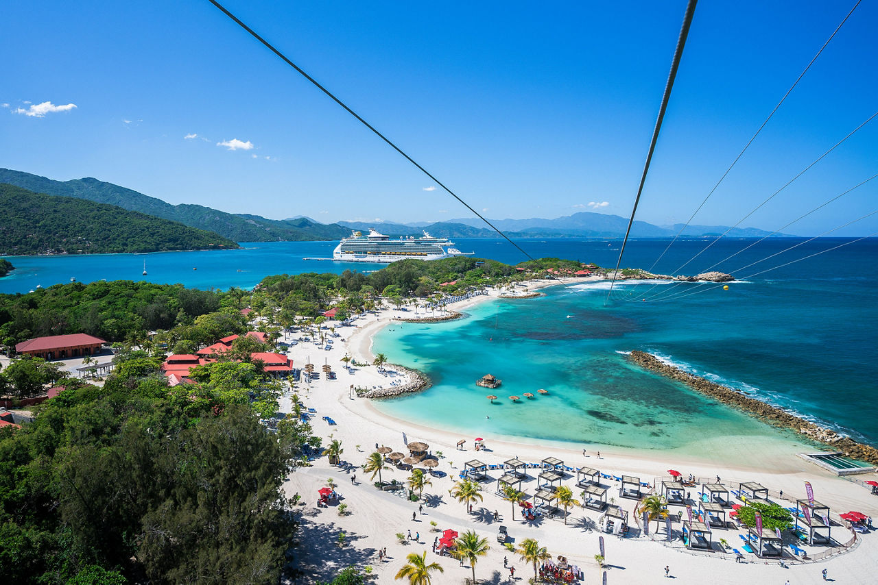 Zip Lines on the Coast, Labadee, Haiti