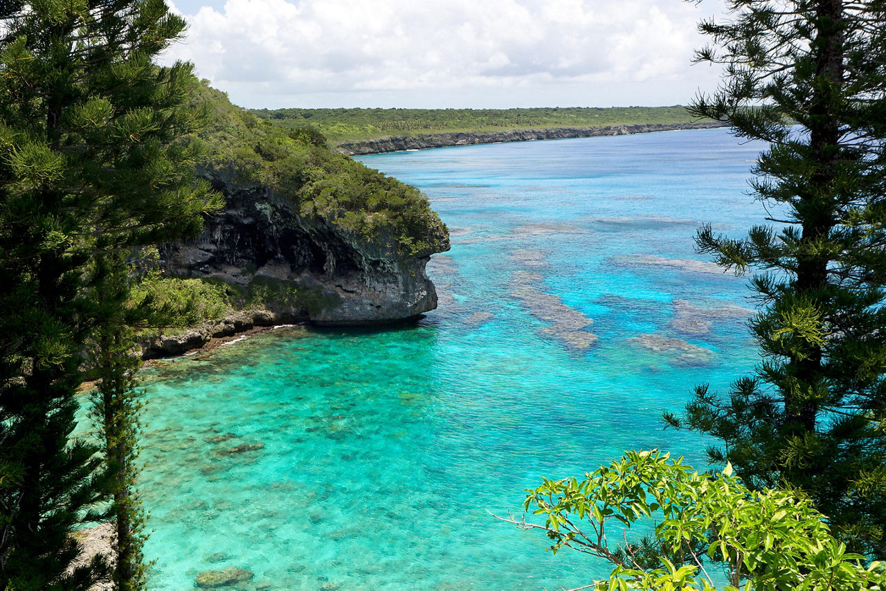 Lifou, Loyalty Islands, Cliffs of Jokin Coral Reefs