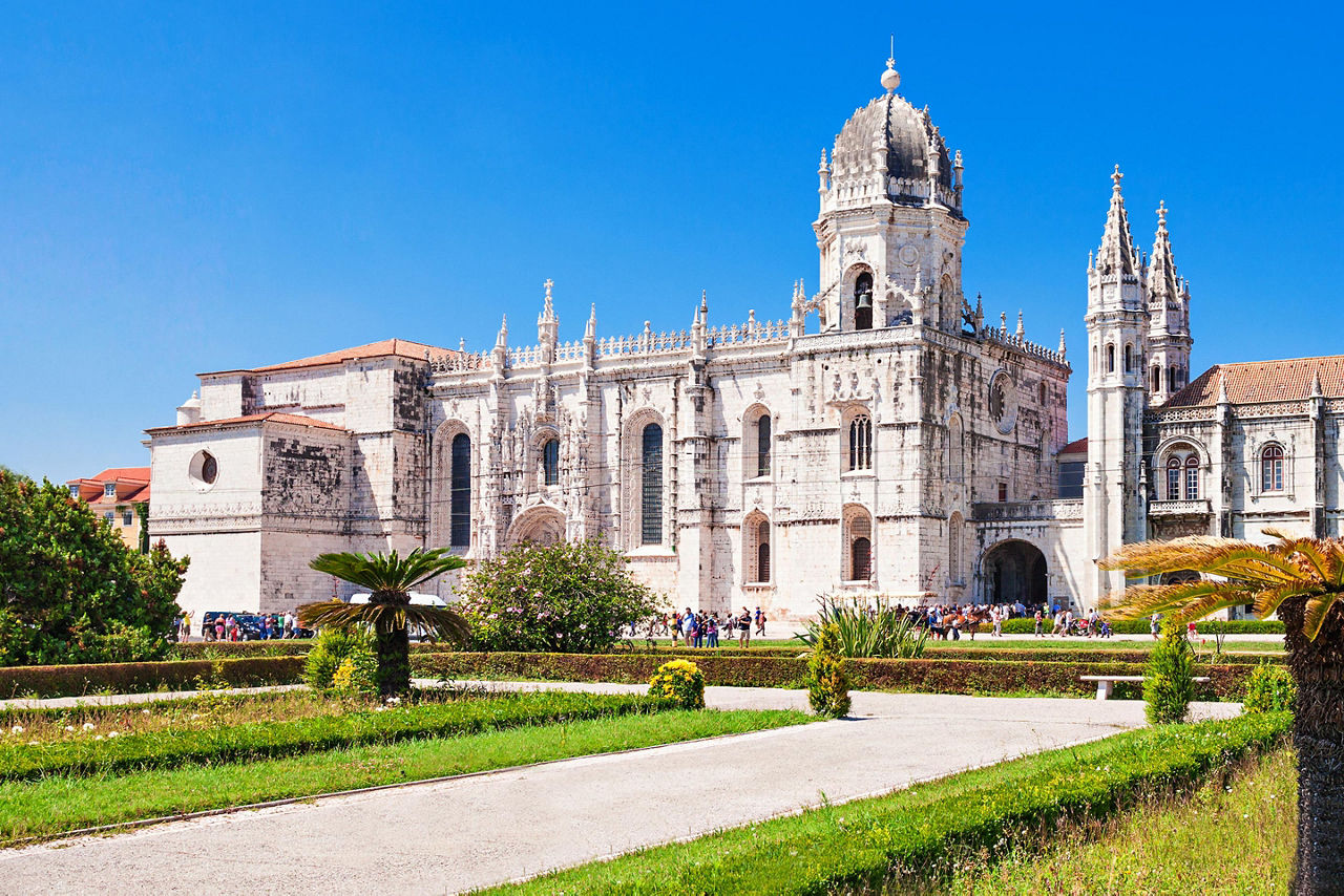 Jeronimos Monastery in Lisbon, Portugal