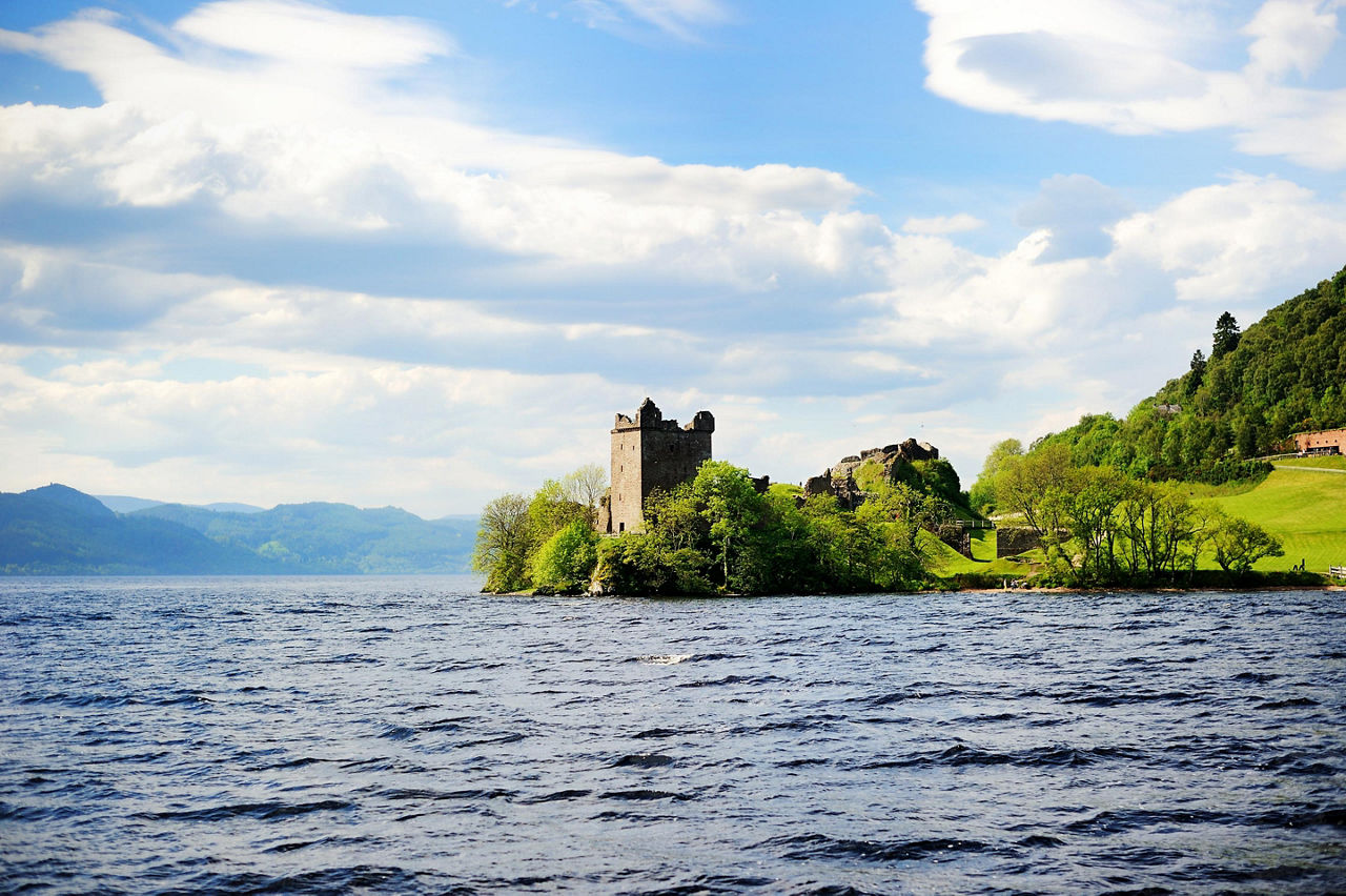 Inverness / Loch Ness, Scotland, Urquhart Castle