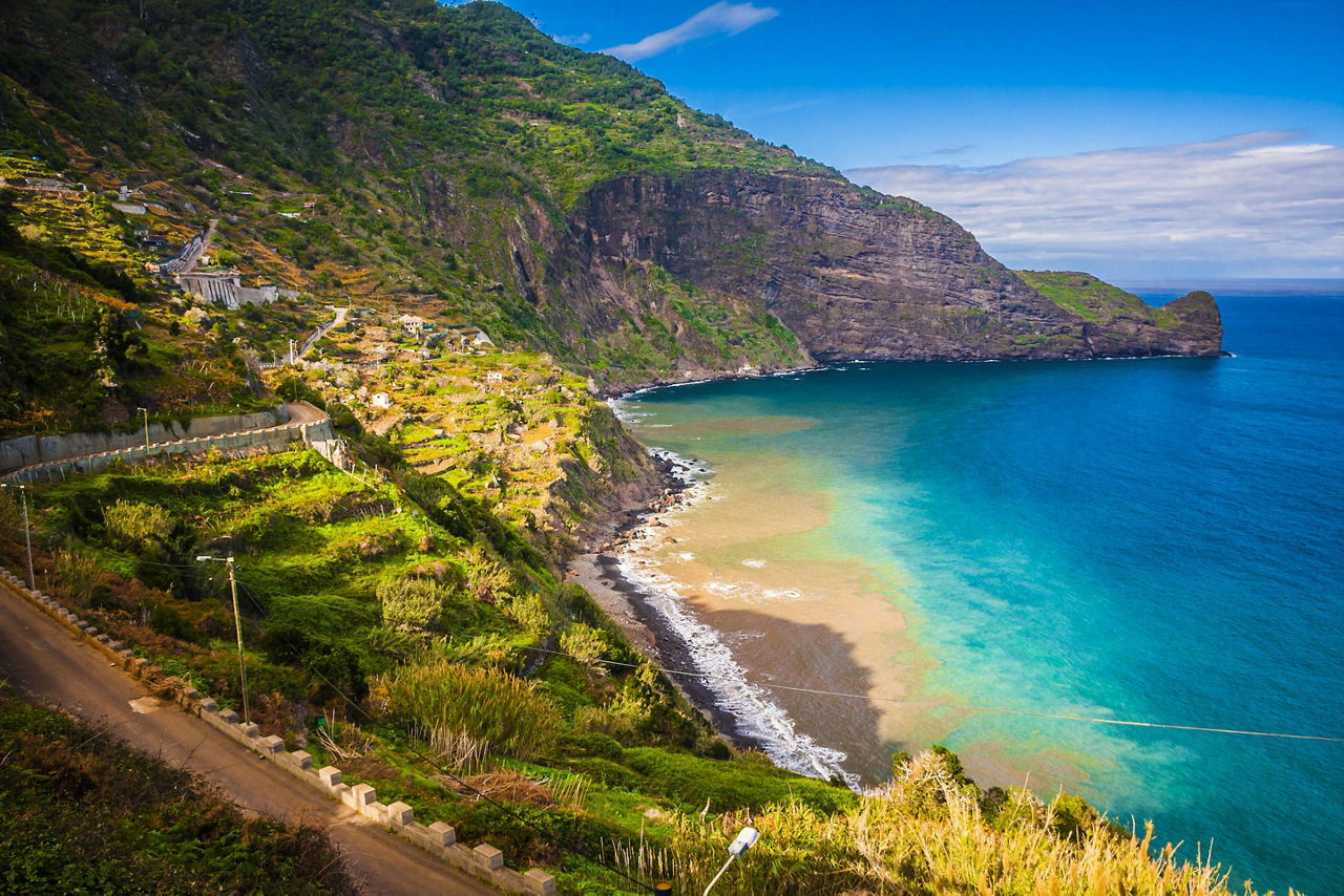 Madeira (Funchal), Portugal, Coastal Village