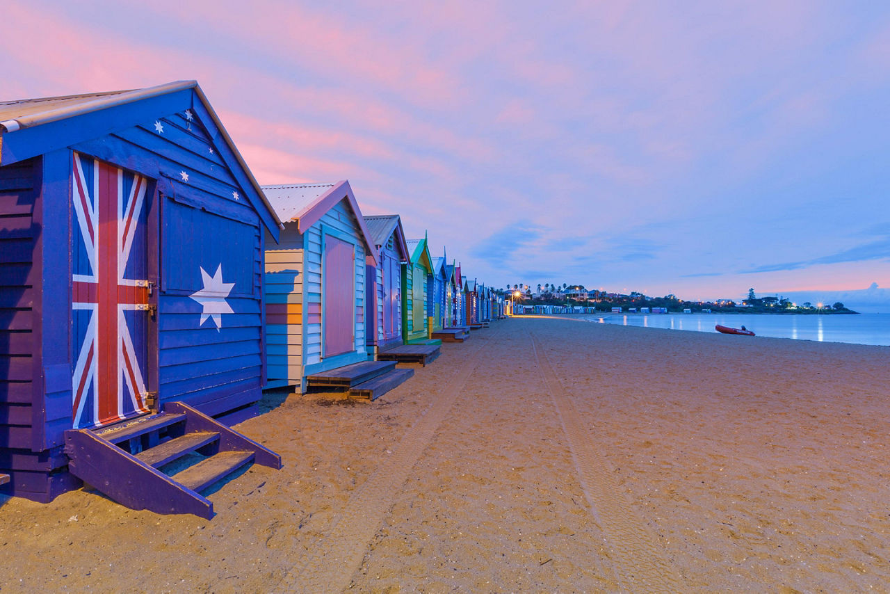 Melbourne, Australia Colorful Houses