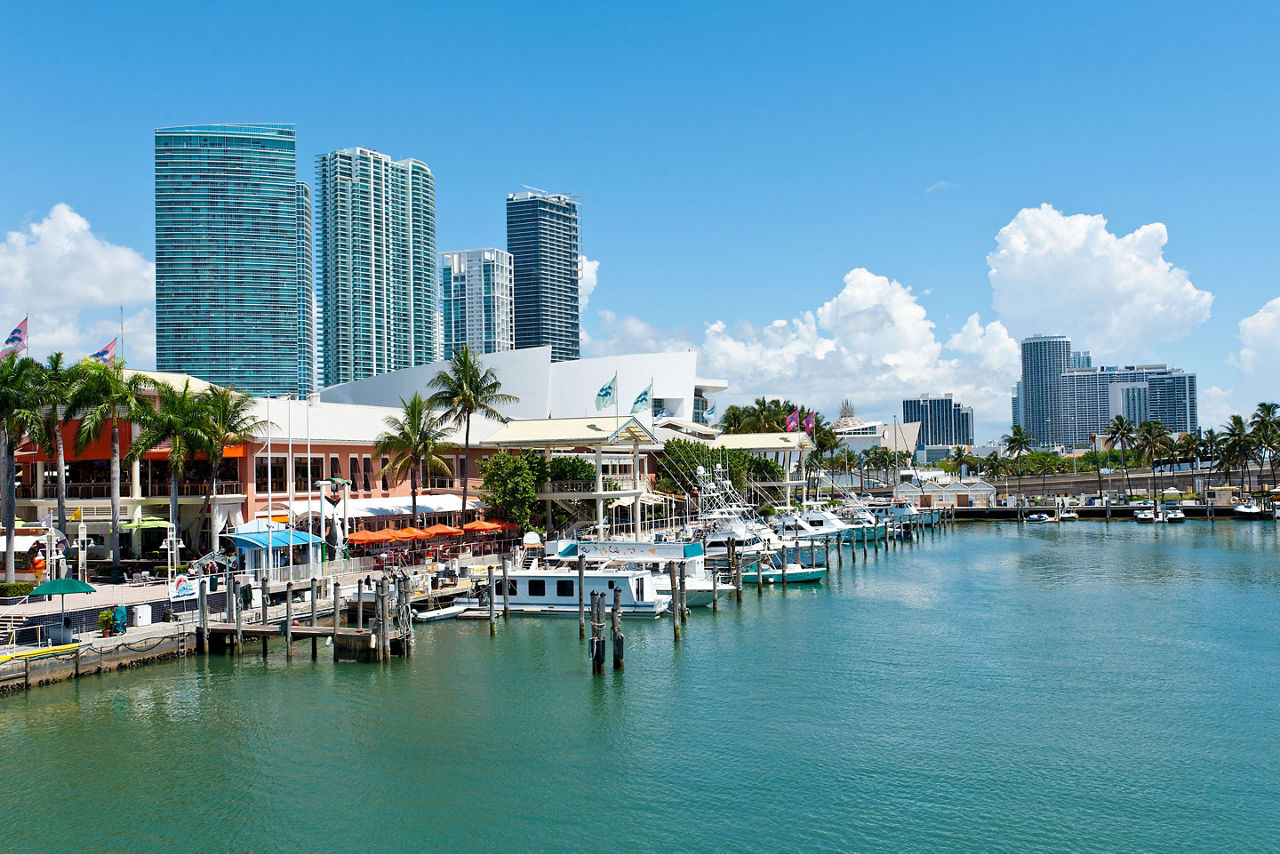 Bayside Marketplace Waterfront Mall, Miami, Florida