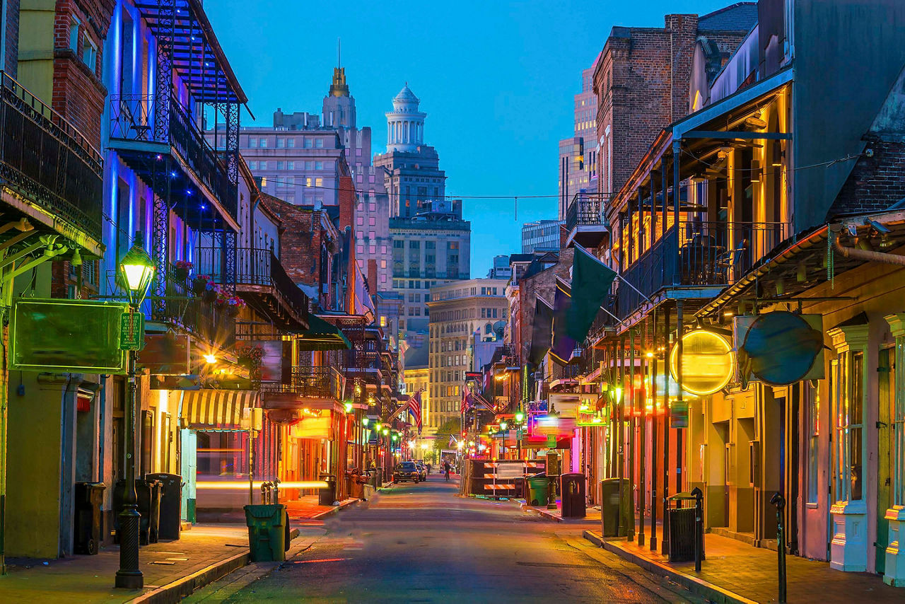 French Quarter New Orleans at Night