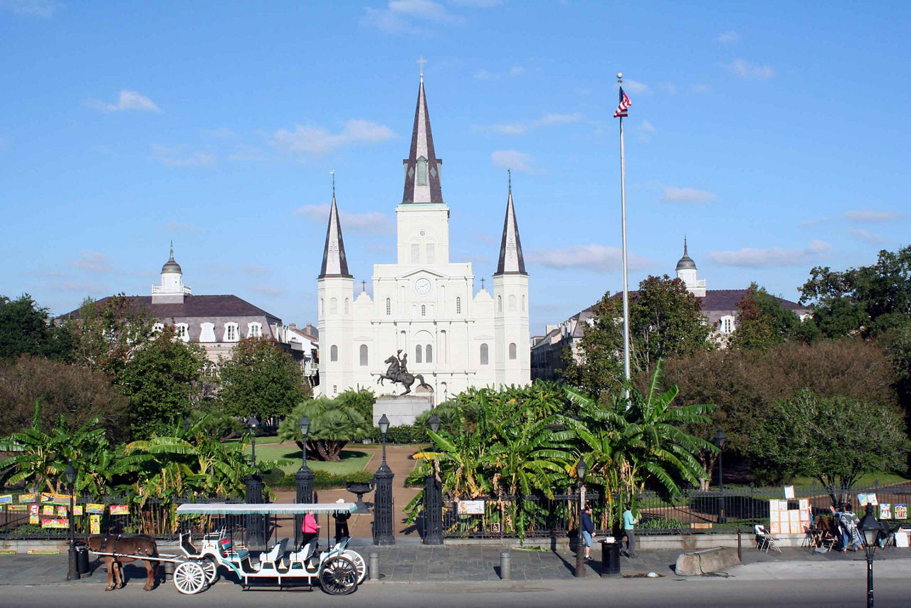 Jackson Square Church, New Orleans, Louisiana