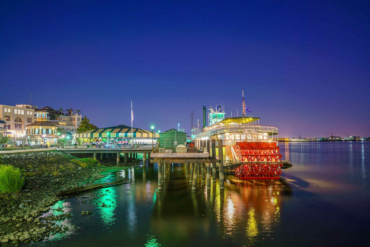 Paddle Steamer, New Orleans, Louisiana 