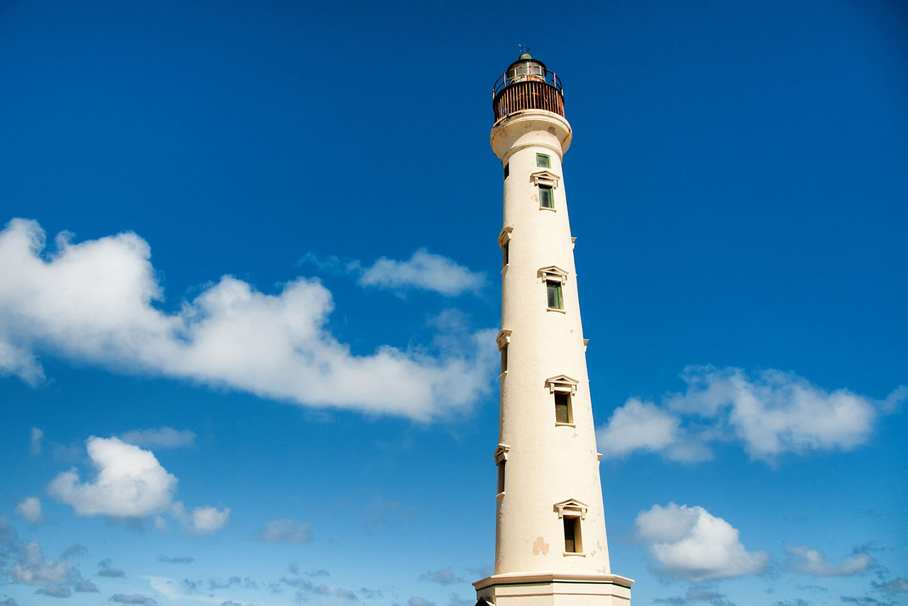 California Lighthouse Midday, Oranjestad, Aruba