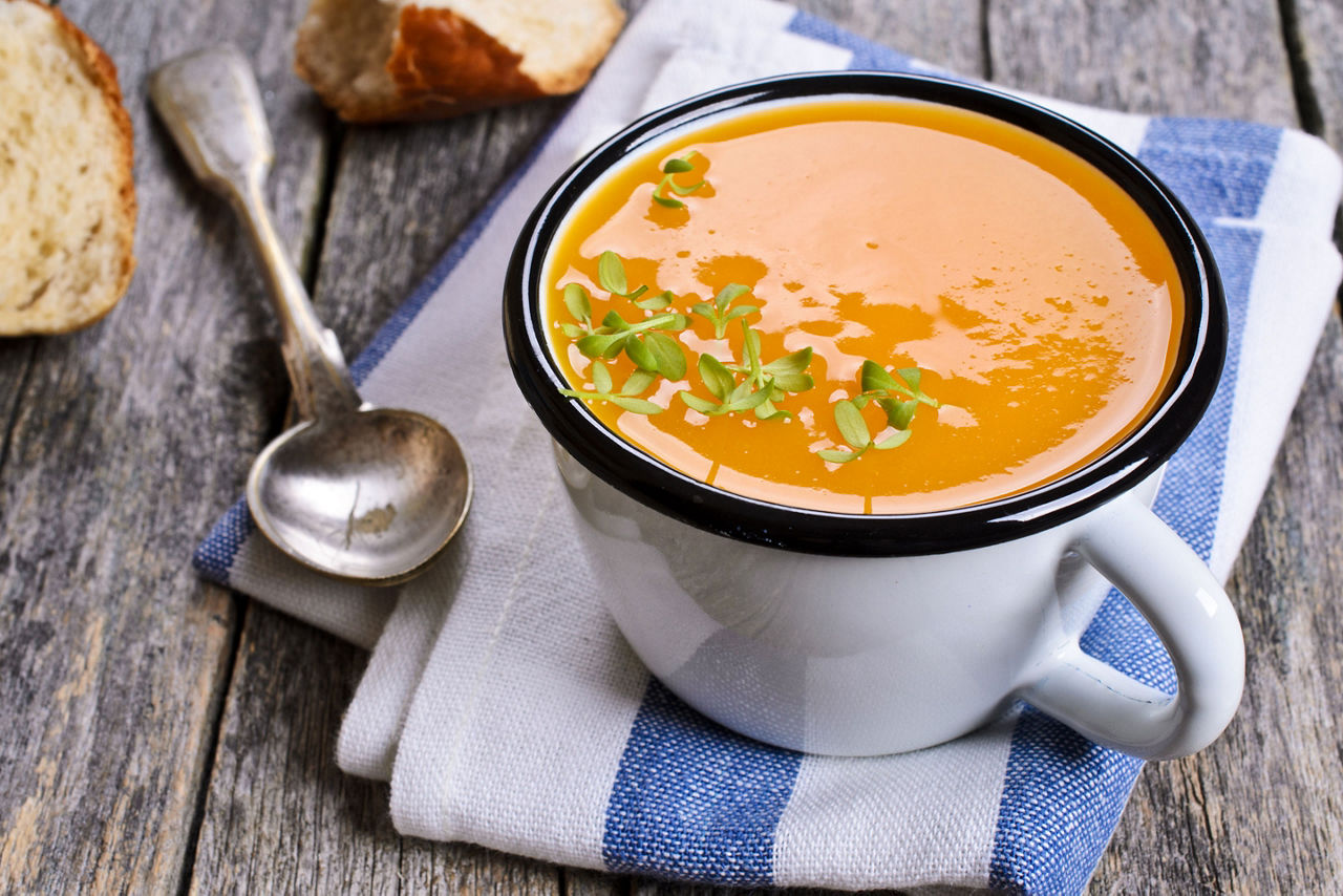 A Bowl of Pumpkin Soup, Oranjestad, Aruba