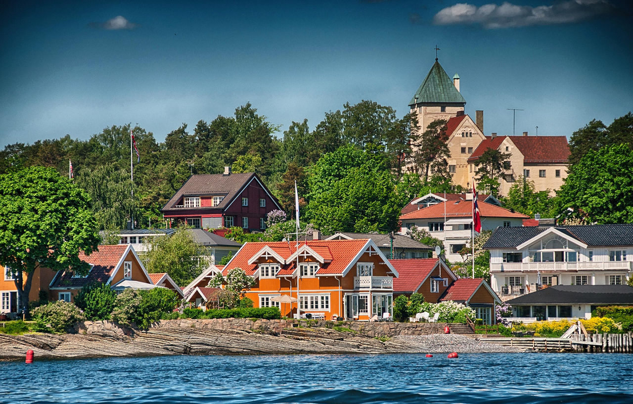 Oslo, Norway, Coastal Buildings