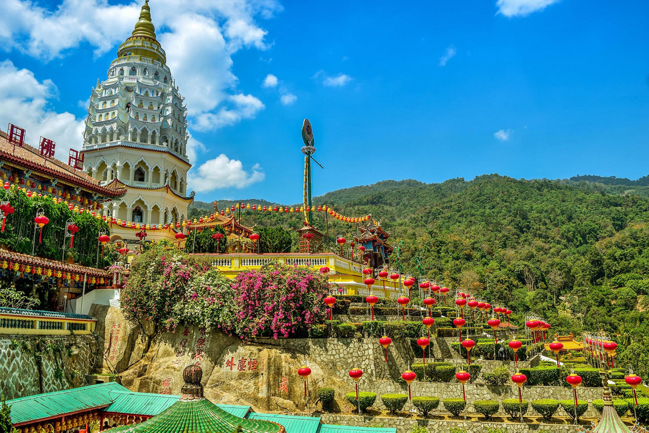 Penang, Malaysia Colorful Temple