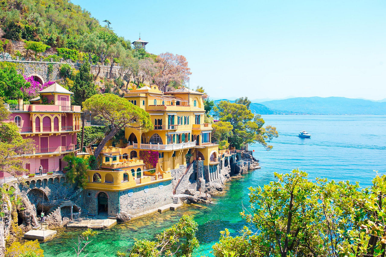 Portofino, Italy Sea Coast Houses