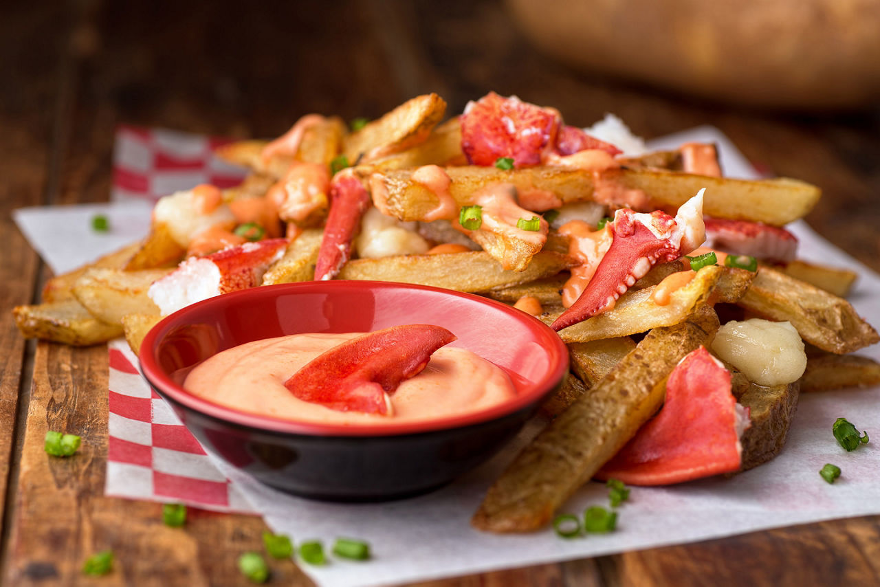 French Canadian French Fries, Lobster Poutine