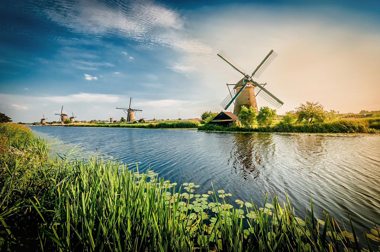 Rotterdam, Netherlands, Windmill
