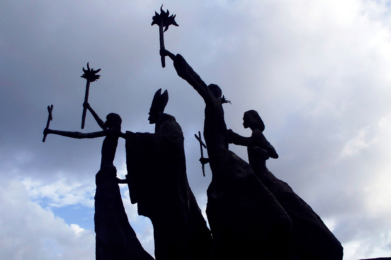 Plaza La Rogativa Statue, San Juan, Puerto Rico