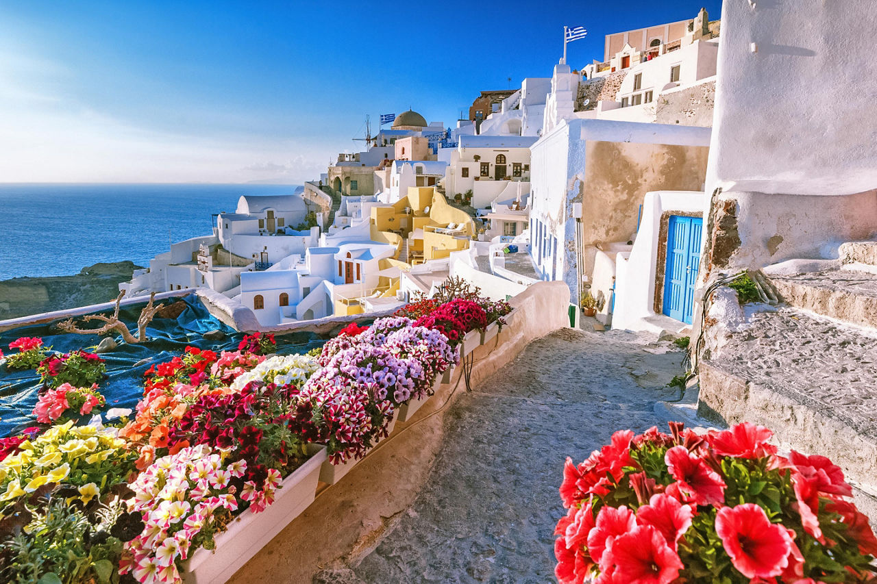 Santorini, Greece Oia Houses