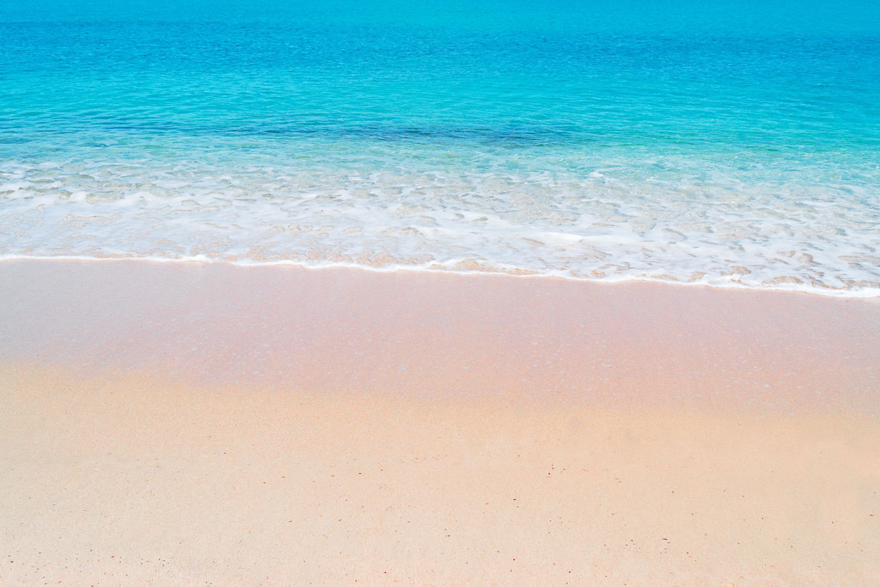 Italy Sardina Spiaggia Rosa Pink Beach