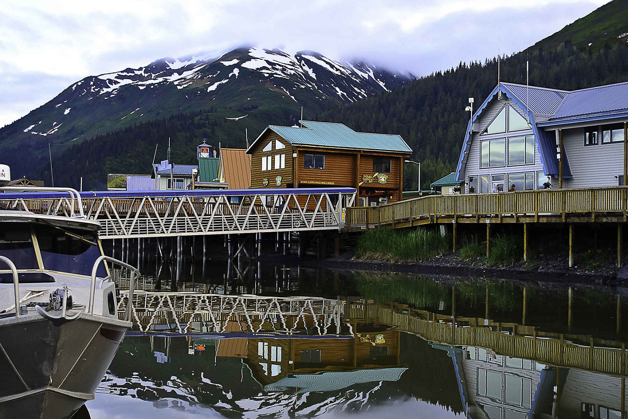 Shopping Coastal Town, Seward, Alaska