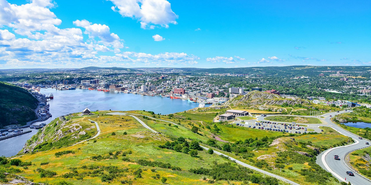 St. John's, Newfoundland, Aerial View