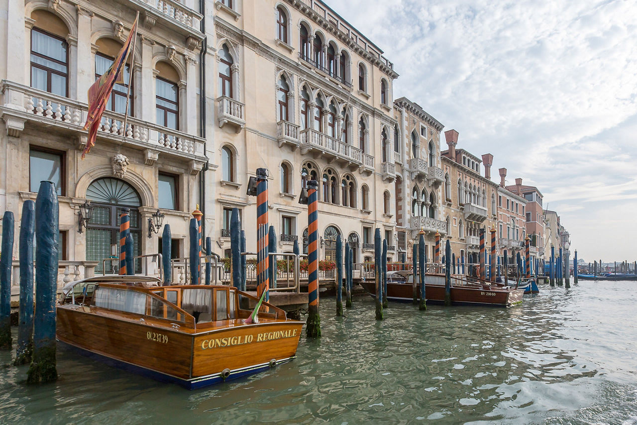 Italy Venice Waterways Boat