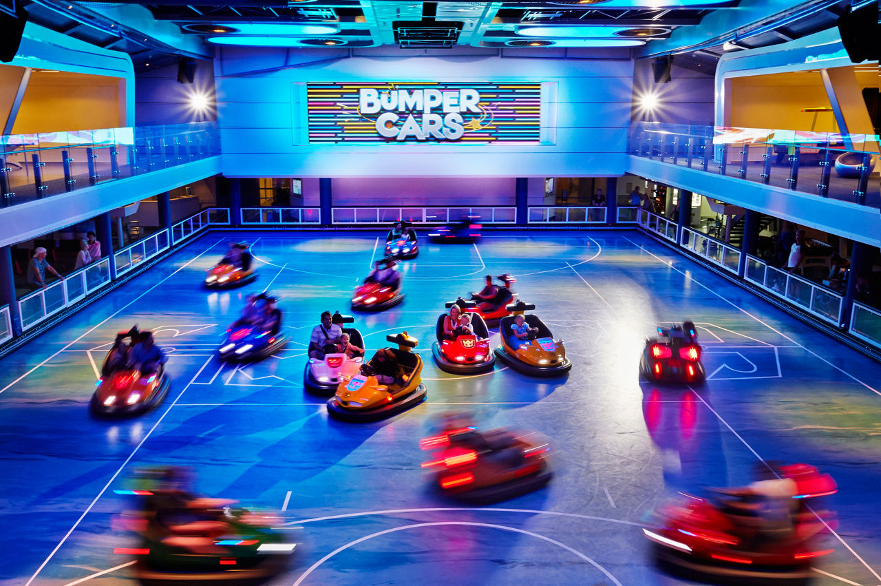 Bumper Cars at the Sea Plex