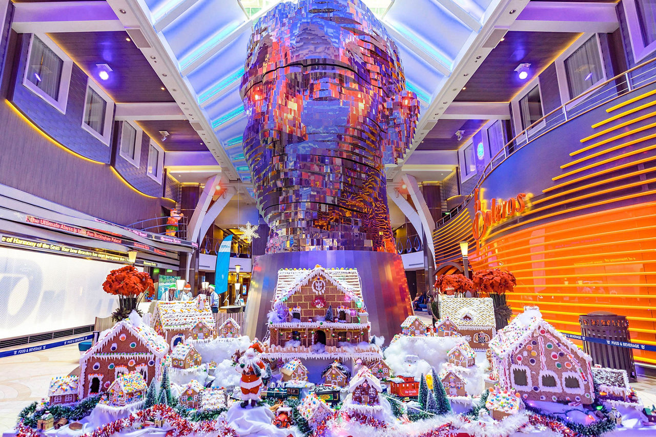 Harmony of the Seas Holidays Ginger Bread Houses