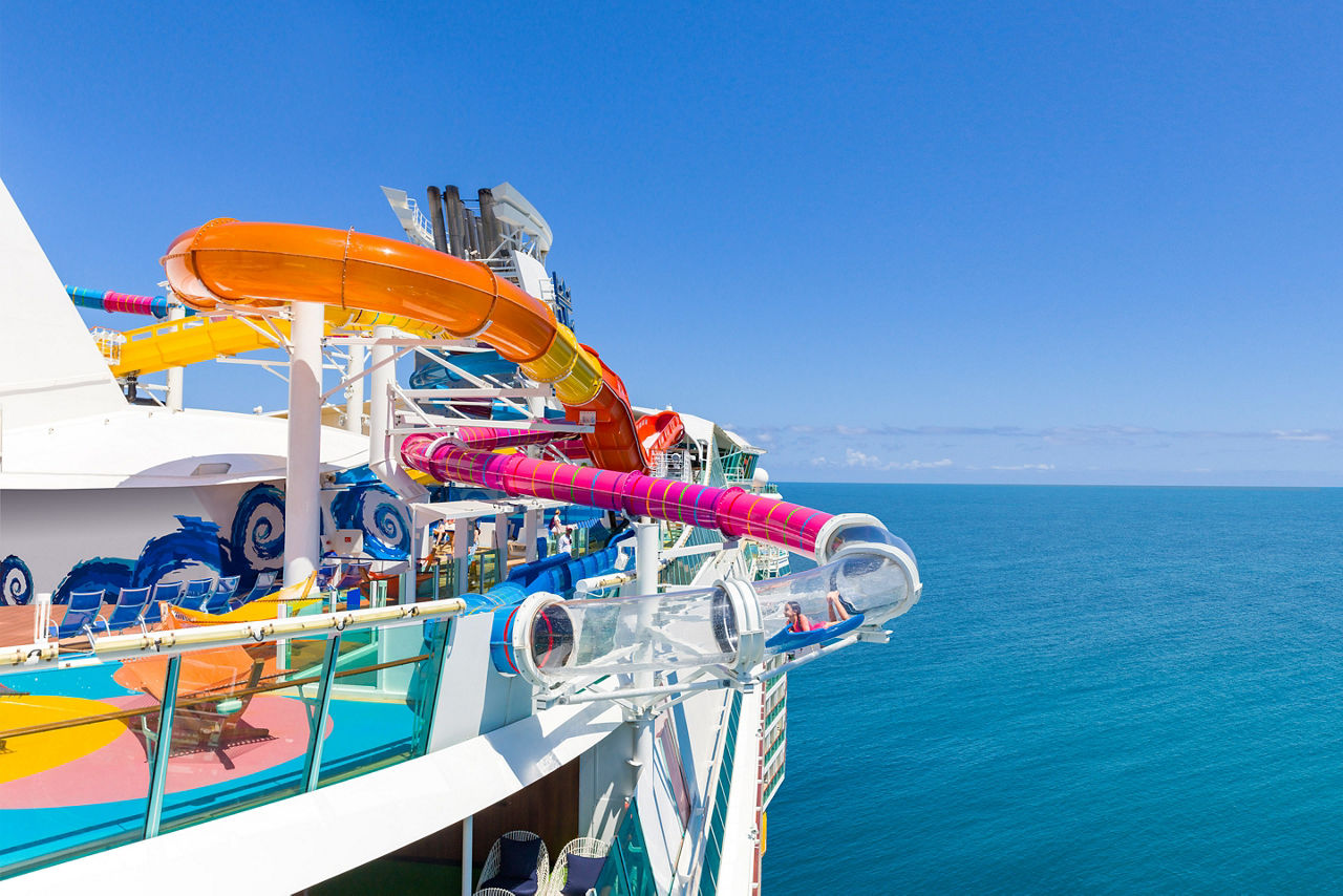 Navigator of the Seas Riptide Aerial View