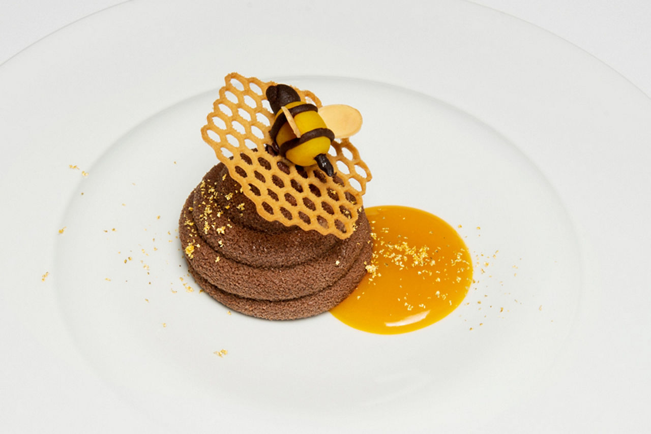 Empire Supper Club Beehive Chocolate Dessert