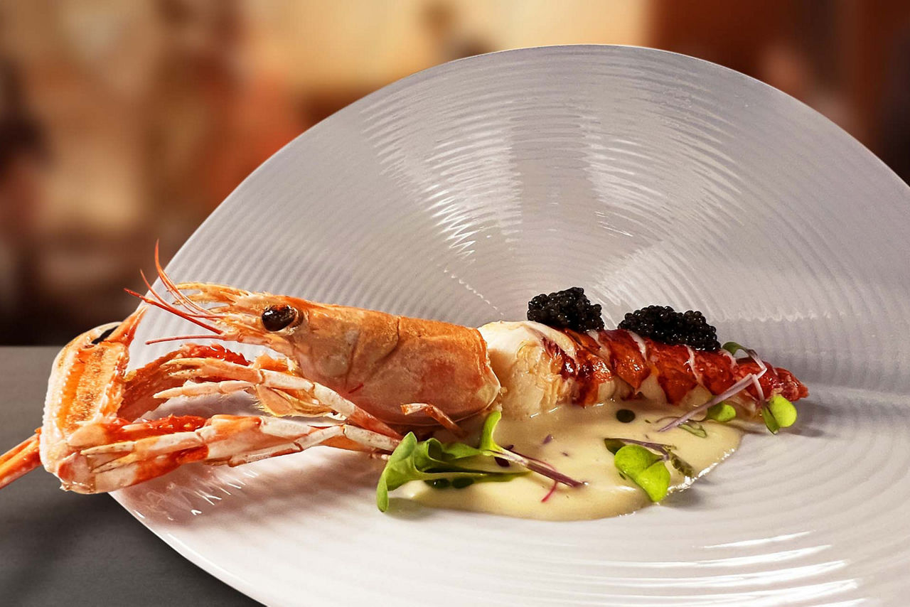 Icon of the Seas Empire Supper Club Langoustine