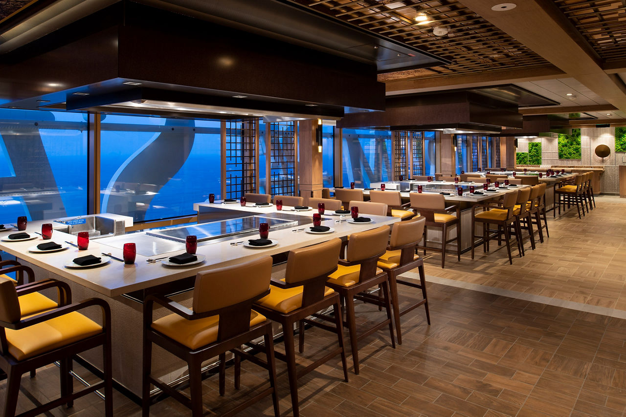 Spectrum of the Seas Teppanyaki Hibachi