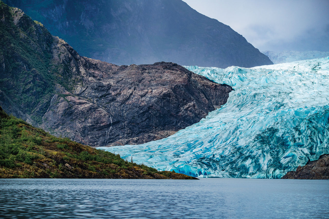 Alaska, Juneau Mendenhall Glacier