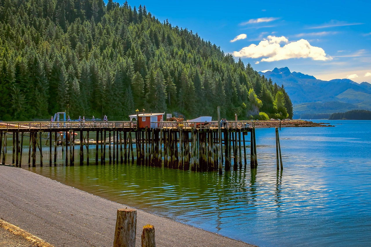 Alaska, Icy Strait Point Beach 