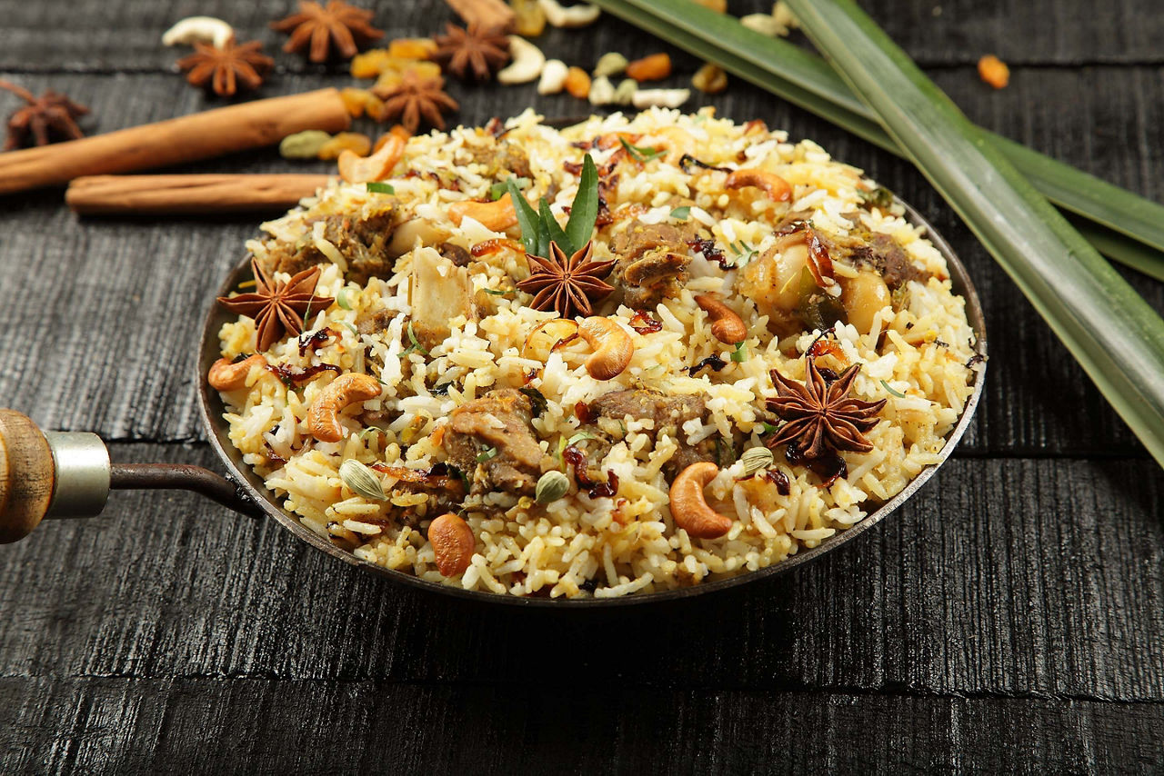 Arabian Spicy Lamb Pilaf 