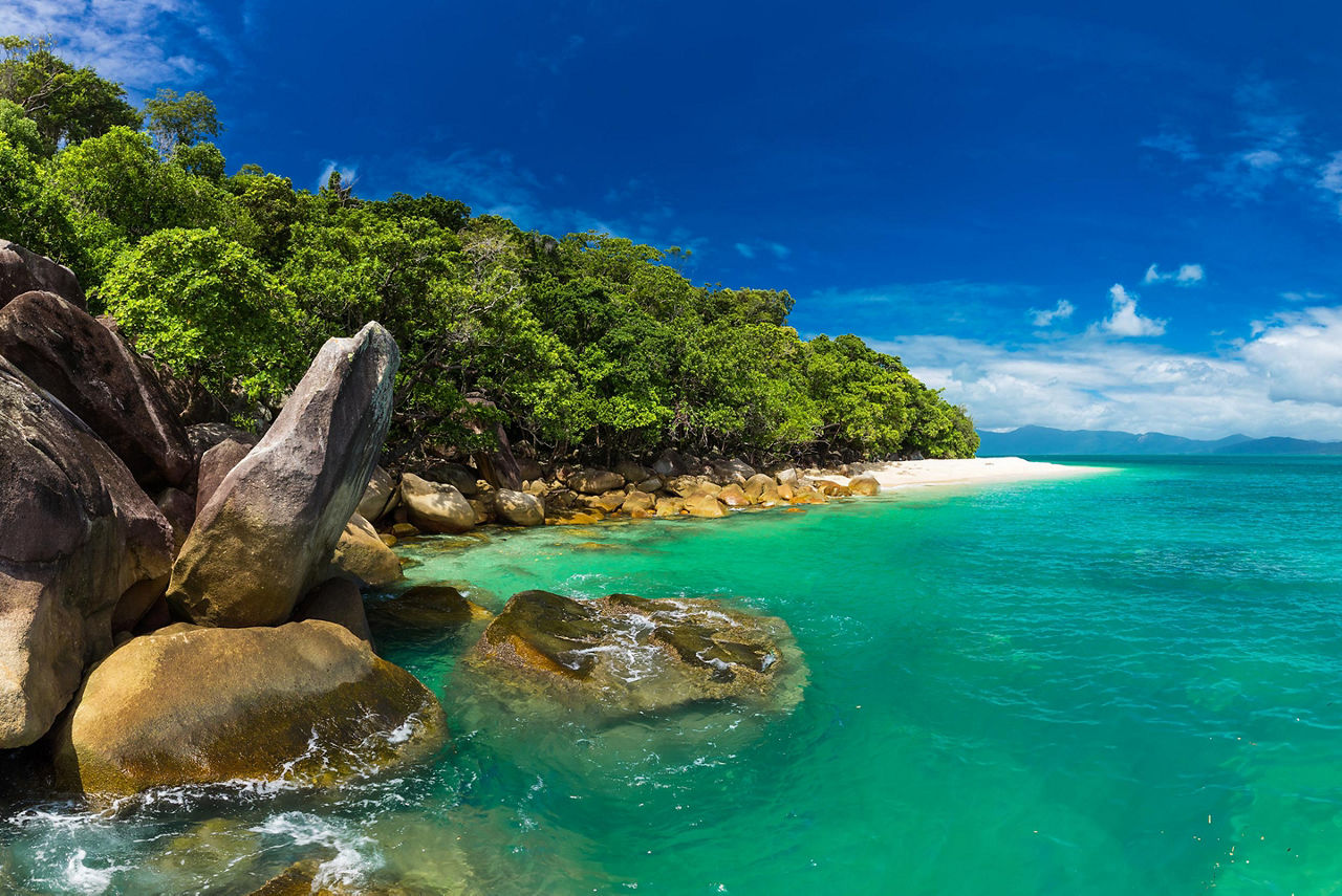 South Pacific Turquoise Water Beach