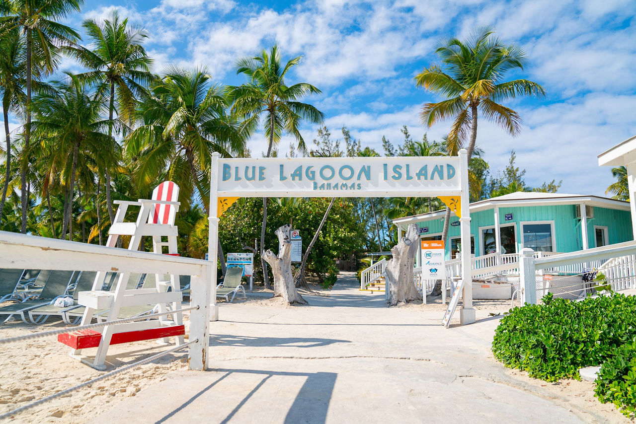 Bahamas Blue Lagoon Island Beach