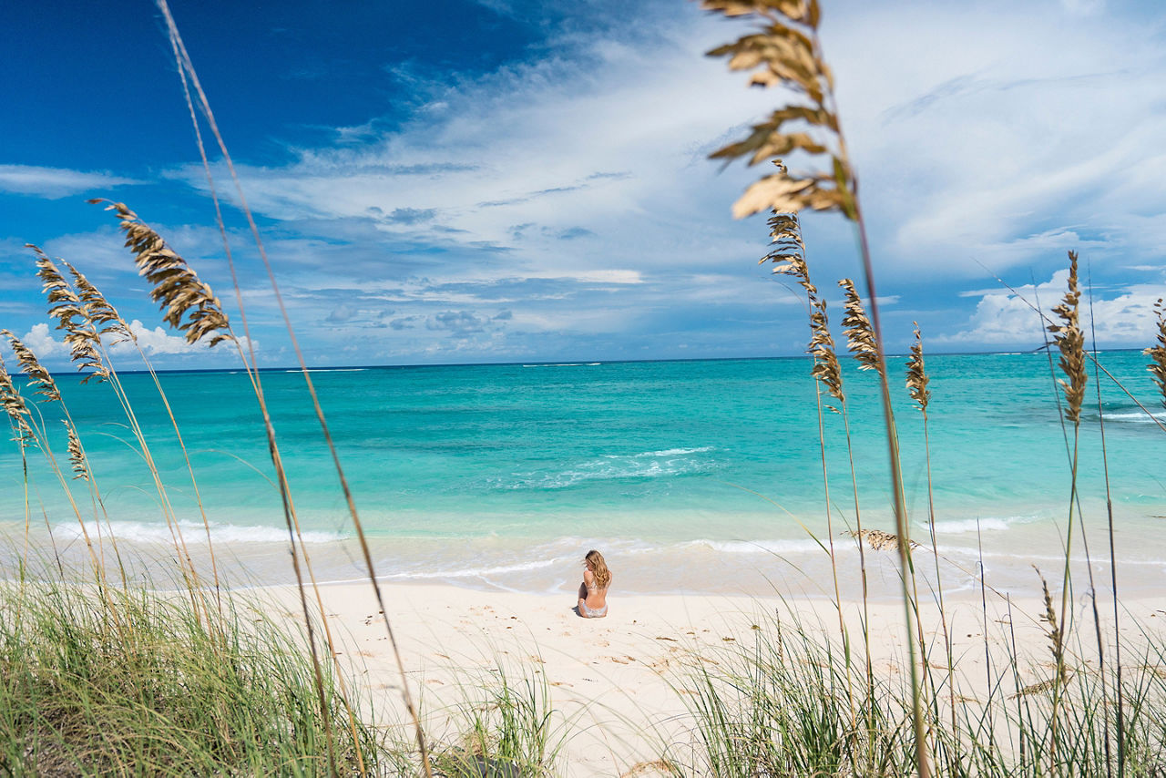 Bahamas Nassau Sandy Beach Clear Ocean