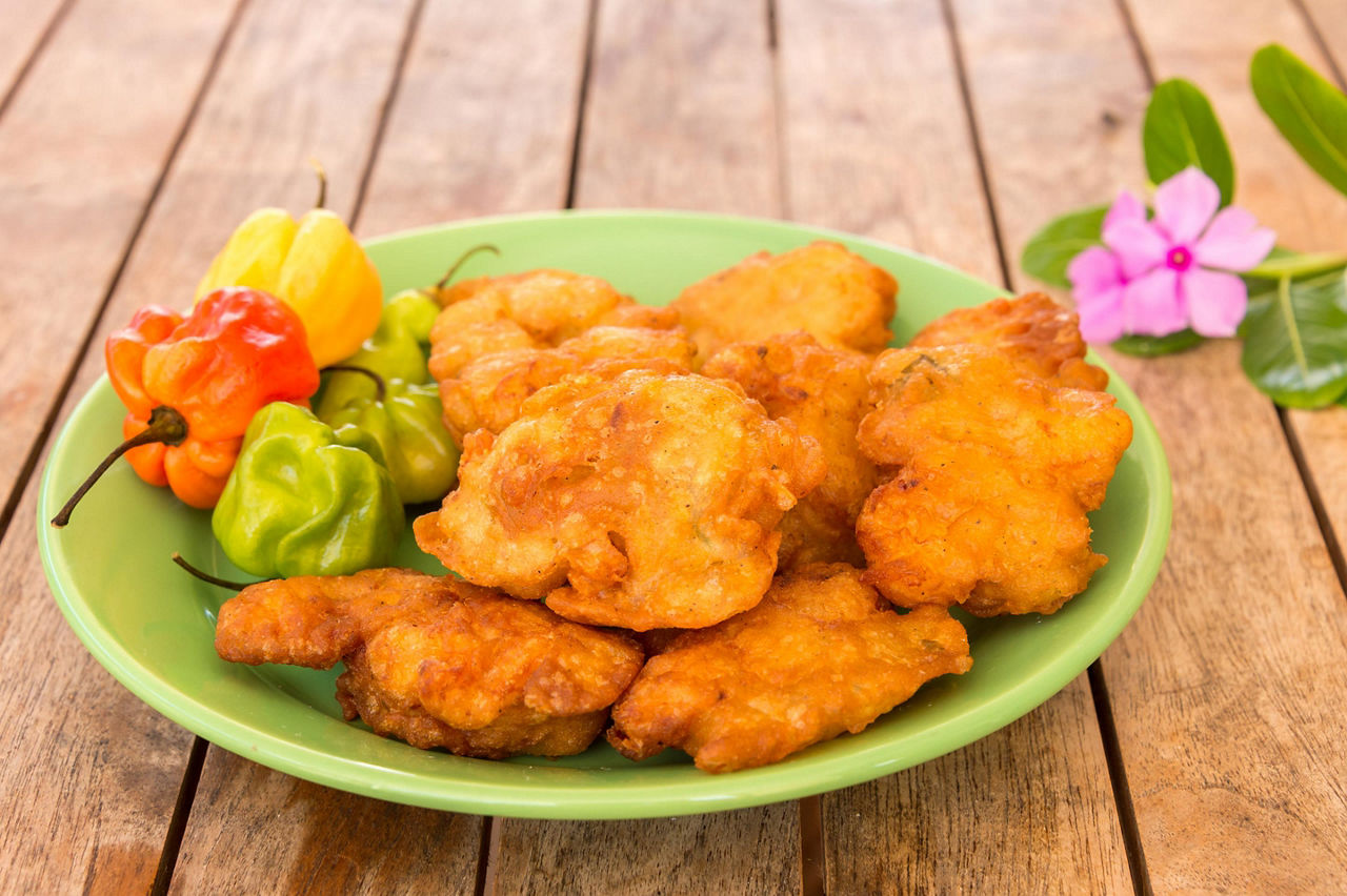 Traditional Fish Croquettes in Bermuda