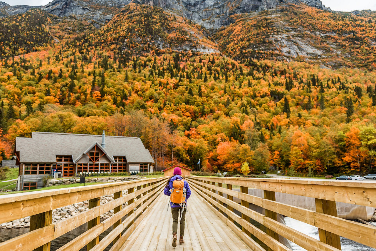 Canada Charlevoix Quebec Hiking Trail