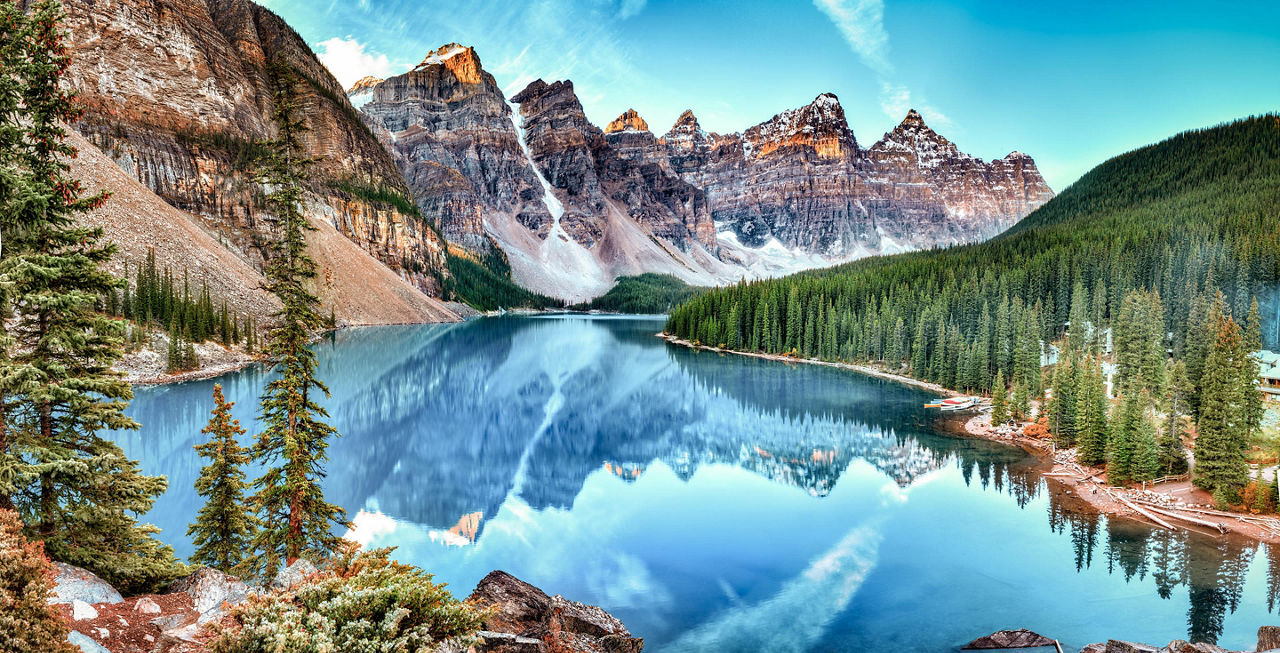 Mountain and Nature in Canada