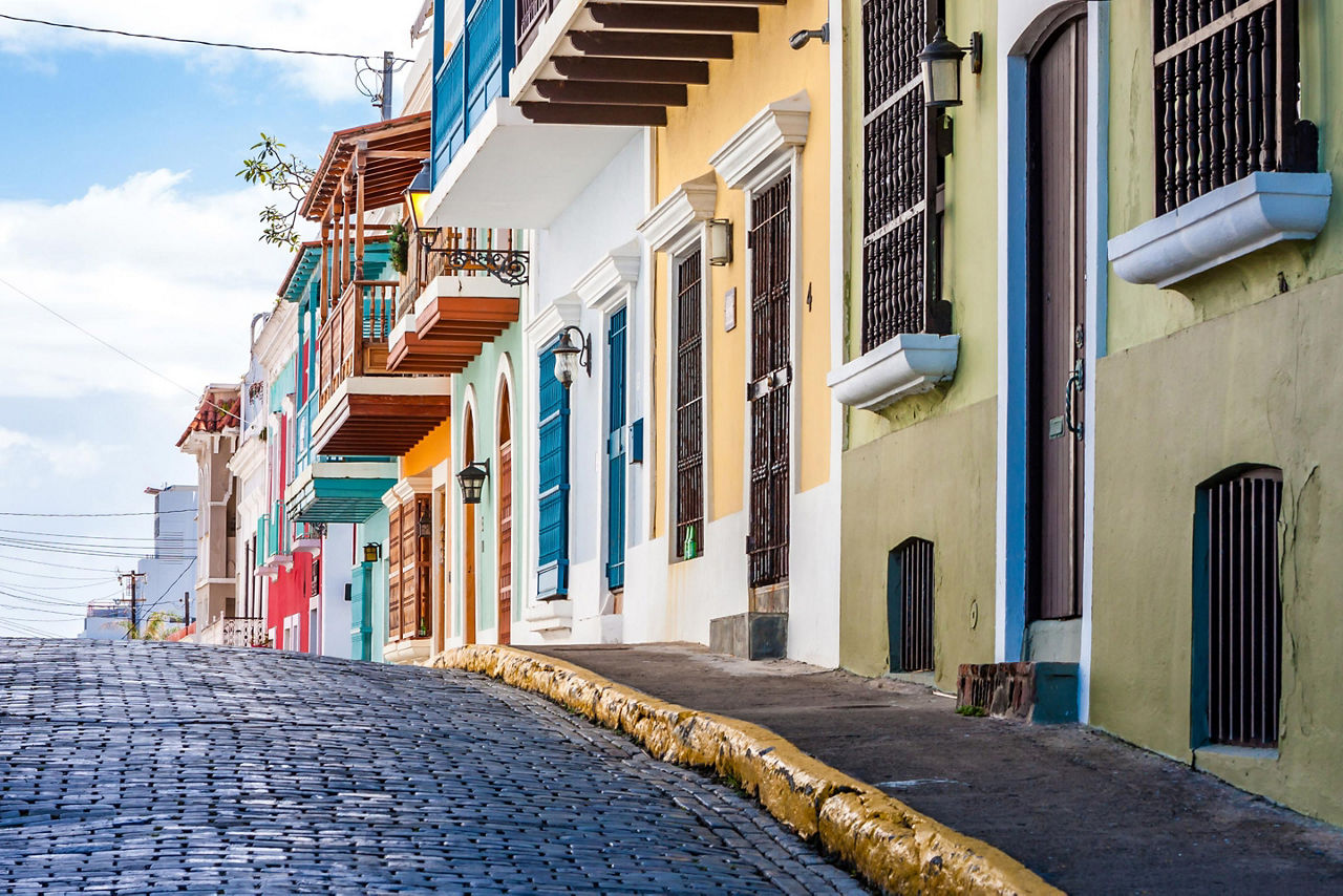 San Juan, Puerto Rico Colonial Homes