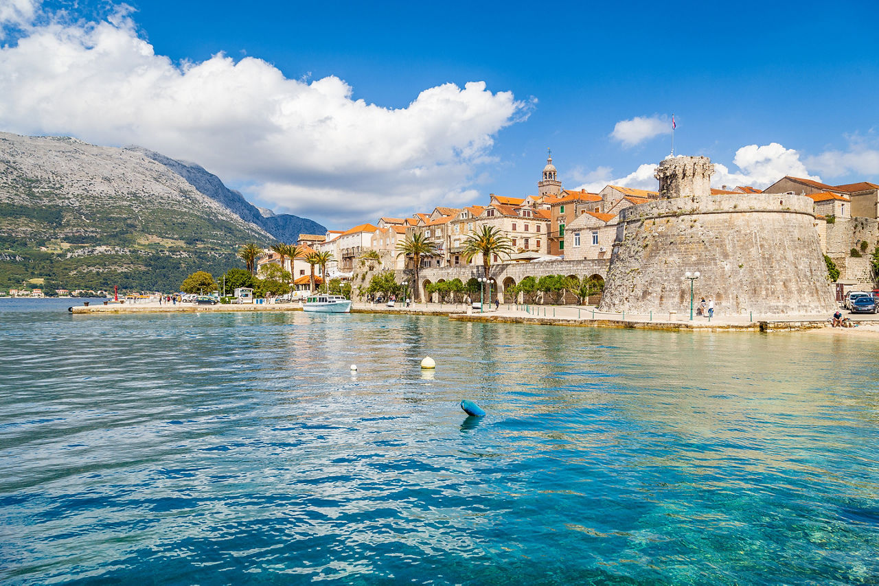 Croatia Korcula Island Coast 