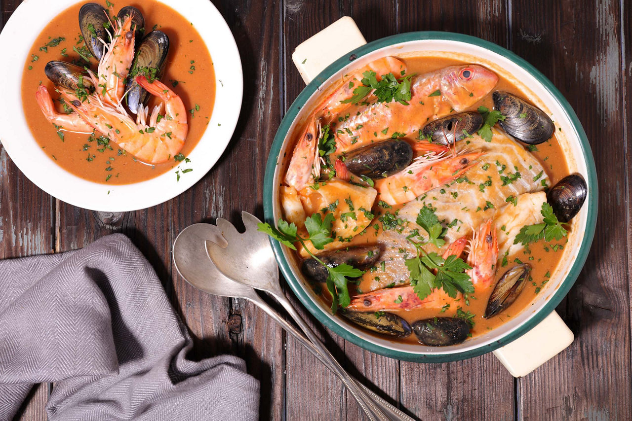 Bouillabaisse French Cuisine