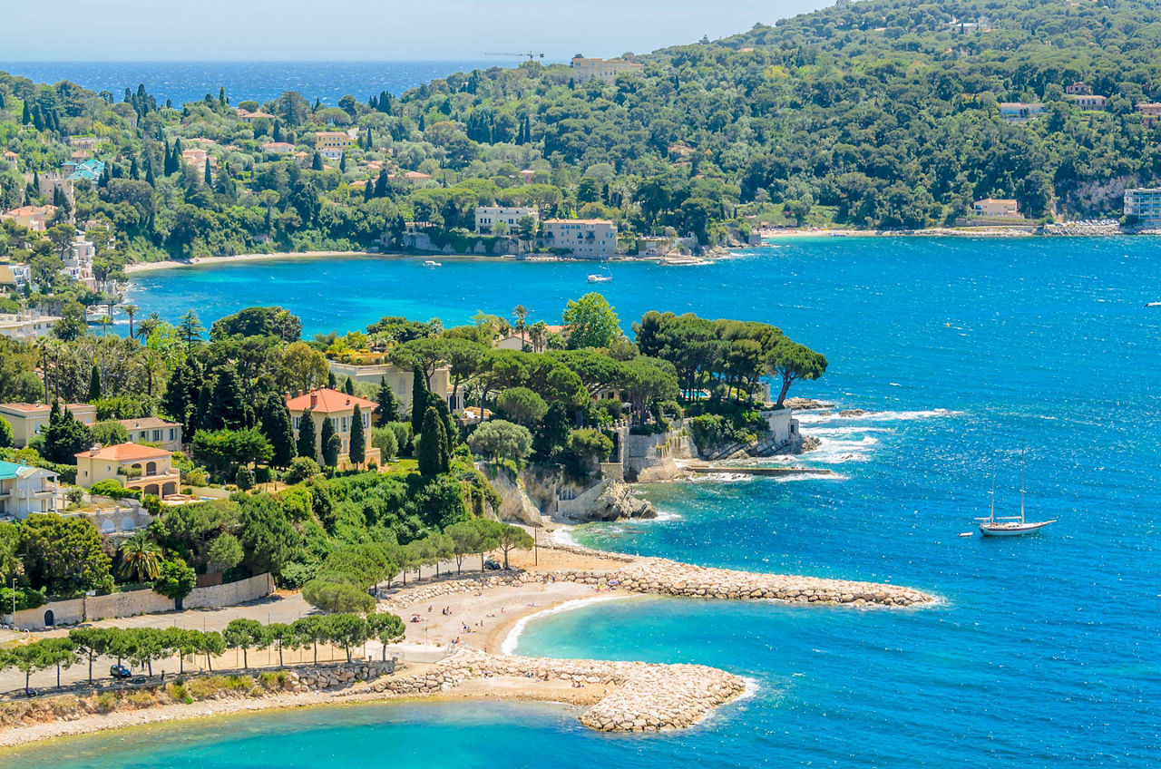 Villefranche Sur Mer, France Beaches