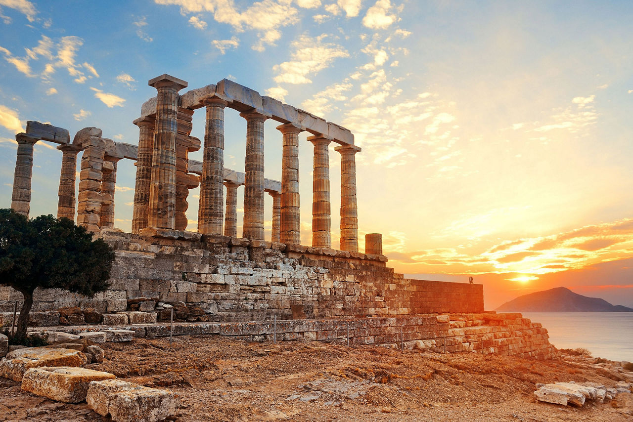 Greece Athens Temple of Poseidon