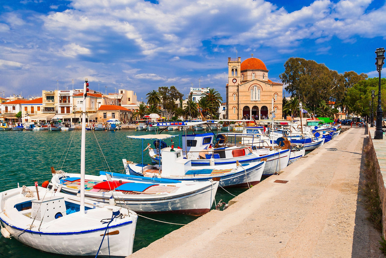 Greek Island Aegin 